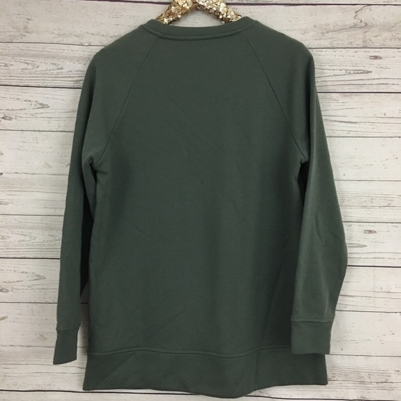 Ro & De floral rose embroidered sweatshirt tunic - Picture 3 of 5